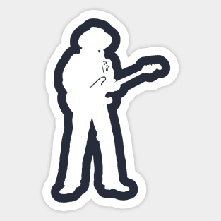 Definitely NOT Stevie Ray Vaughan Sticker